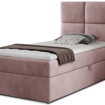 Einzelbett (kontinental) 90x200 RRVIO - rosa