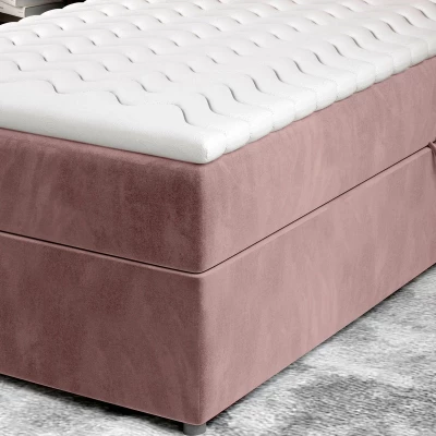 Einzelbett (kontinental) 90x200 RRVIO - rosa