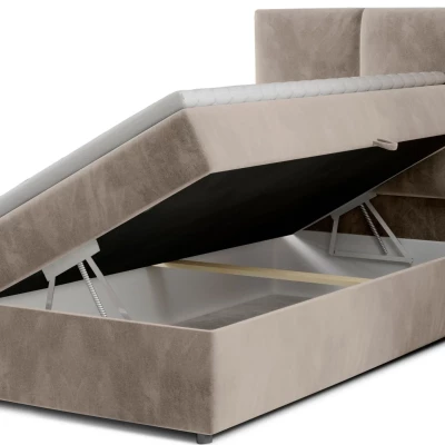 Einzelbett (kontinental) 90x200 RRVIO - beige
