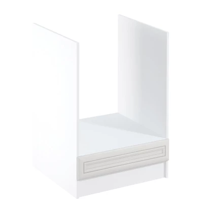 Küchenschrank für Einbaubackofen SILVARA – Breite 60 cm, Kiefernholz/Weiß