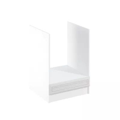 Küchenschrank für Einbaubackofen SILVARA – Breite 60 cm, Kiefernholz/Weiß
