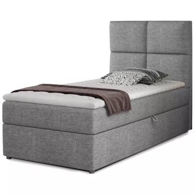 Einzelbett (kontinental) 90x200 RRVIO - grau