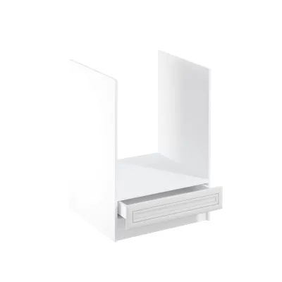 Küchenschrank für Einbaubackofen SILVARA – Breite 60 cm, Kiefernholz/Weiß