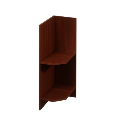 Unterschrank SILVARA – Breite 25 cm, Nussbaum, rechte Ausführung