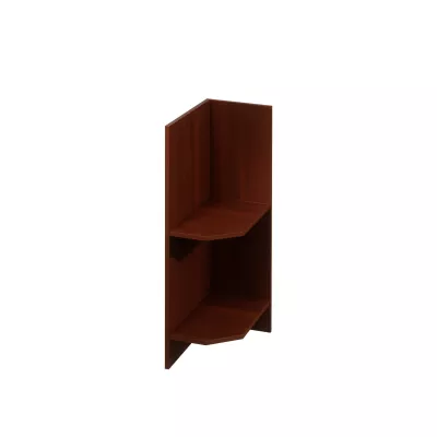 Unterschrank SILVARA – Breite 25 cm, Nussbaum, rechte Ausführung