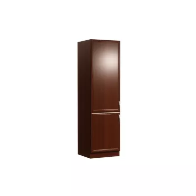 Schrank für Einbaukühlschrank SILVARA – Breite 60 cm, Nussbaum, linke Ausführung