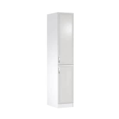 SILVARA Küchenschrank – Breite 40 cm, Kiefer Andersen / Weiß, Echtlack