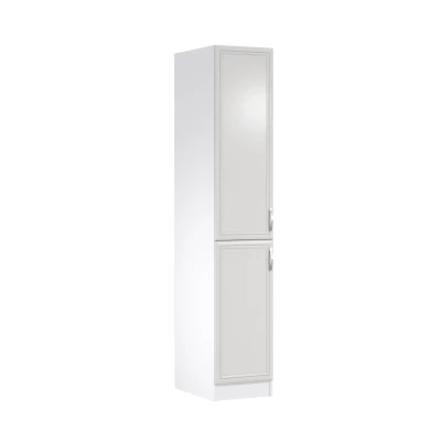 SILVARA Küchenschrank – Breite 40 cm, Kiefer Andersen / Weiß, linke Ausführung