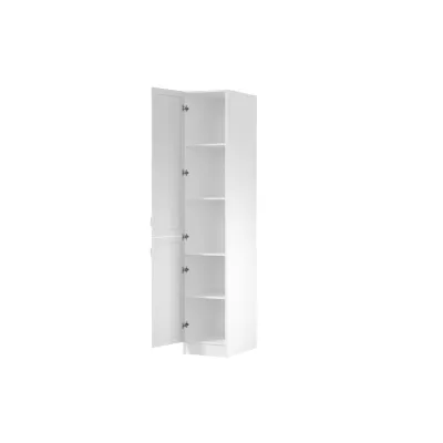 SILVARA Küchenschrank – Breite 40 cm, Kiefer Andersen / Weiß, linke Ausführung