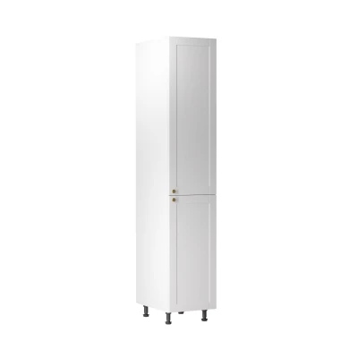LUMEA Lebensmittelschrank – Breite 40 cm, weiß