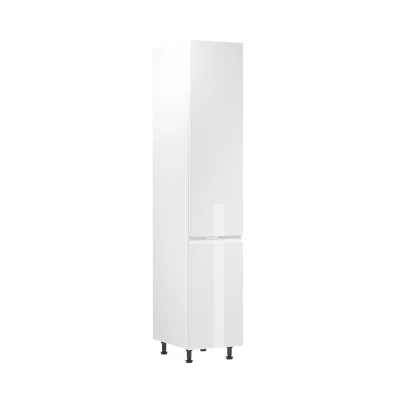 ARBOR Lebensmittelschrank – Breite 40 cm, Hochglanzweiß / Weiß