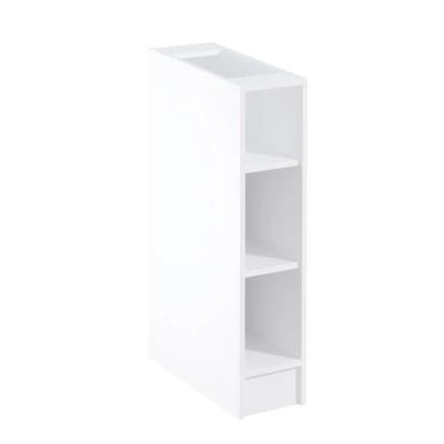 Unterschrank SILVARA – Breite 20 cm, Kiefernholz/weiß