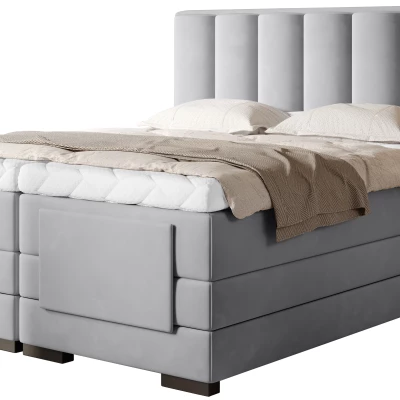 Elektrisch verstellbares Bett 160x200 VERION - grau
