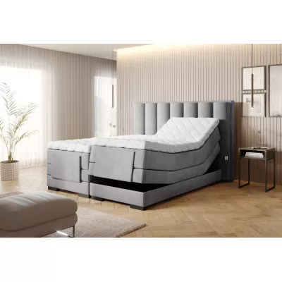 Elektrisch verstellbares Bett 160x200 AUSFÜHRUNG - hellgrau