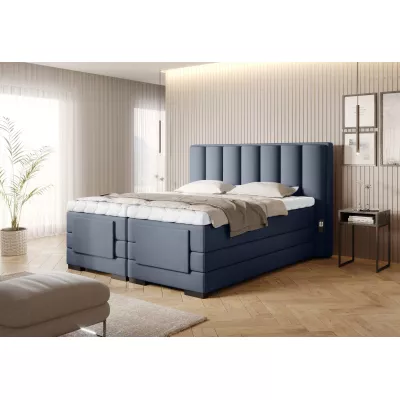 Verstellbares Doppelbett 180x200 VERSION - blau