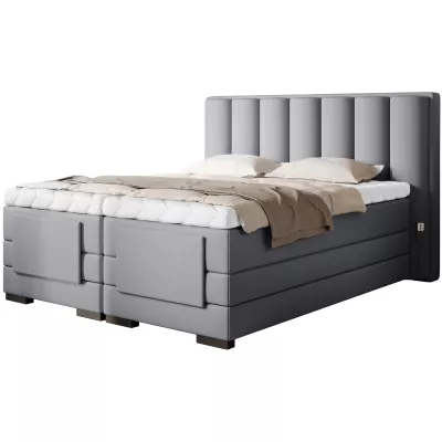 Verstellbares Doppelbett 180x200 VERSION - blau