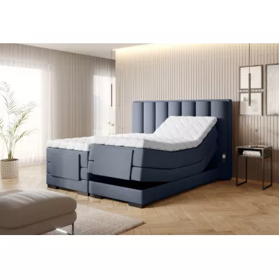 Verstellbares Doppelbett 180x200 VERSION - blau