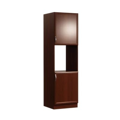 Küchenschrank für Einbaubackofen SILVARA – Breite 60 cm, Nussbaum, Echtholz-Finish