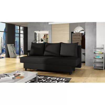 Schlafsofa CALANTHA - schwarz