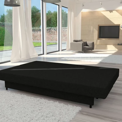 Schlafsofa CALANTHA - schwarz