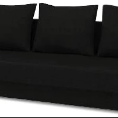 Schlafsofa CALANTHA - schwarz