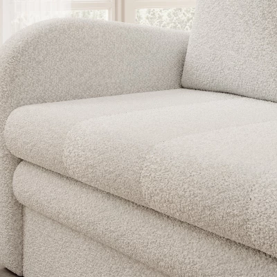 LIORAIA Zweisitzer-Schlafsofa – weiß
