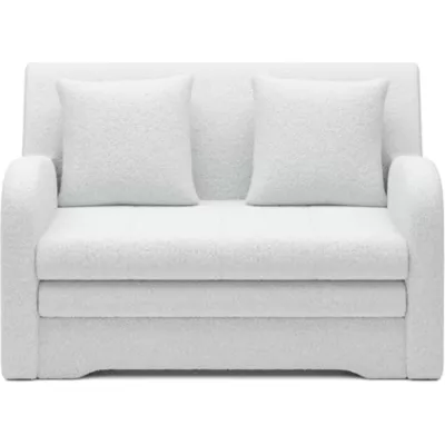 LIORAIA Zweisitzer-Schlafsofa – weiß