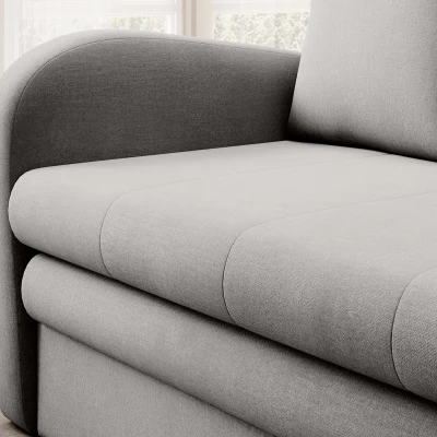 LIORAIA Zweisitzer-Schlafsofa - grau