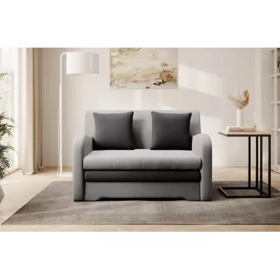 LIORAIA Zweisitzer-Schlafsofa - grau/graphit