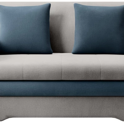 LIORAIA Zweisitzer-Schlafsofa - grau/blau