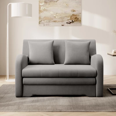 LIORAIA Zweisitzer-Schlafsofa – Dunkelgrau