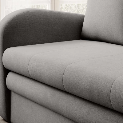 LIORAIA Zweisitzer-Schlafsofa – Dunkelgrau