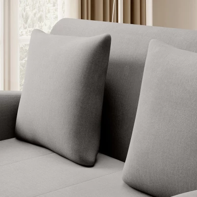 LIORAIA Zweisitzer-Schlafsofa – Dunkelgrau