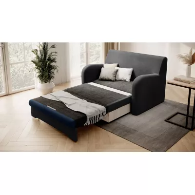 LIORAIA Zweisitzer-Schlafsofa – Graphit/Dunkelblau