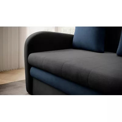 LIORAIA Zweisitzer-Schlafsofa – Graphit/Dunkelblau