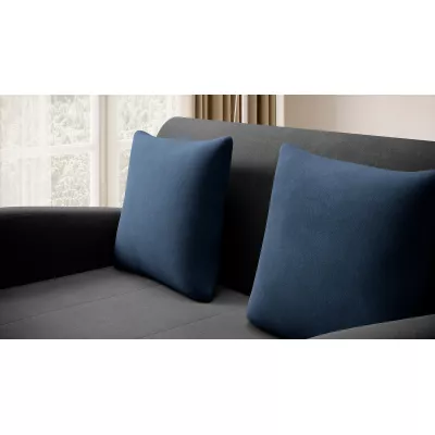 LIORAIA Zweisitzer-Schlafsofa – Graphit/Dunkelblau