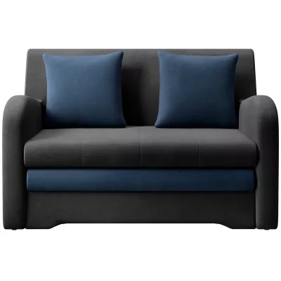 LIORAIA Zweisitzer-Schlafsofa – Graphit/Dunkelblau