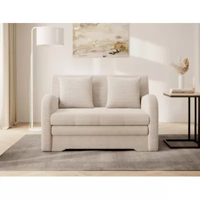 LIORAIA Zweisitzer-Schlafsofa – hellbeige