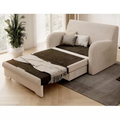 LIORAIA Zweisitzer-Schlafsofa – hellbeige