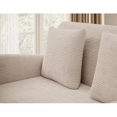 LIORAIA Zweisitzer-Schlafsofa – hellbeige