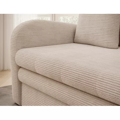 LIORAIA Zweisitzer-Schlafsofa – hellbeige
