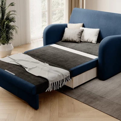 LIORAIA Zweisitzer-Schlafsofa - Dunkelblau