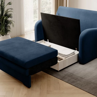 LIORAIA Zweisitzer-Schlafsofa - Dunkelblau