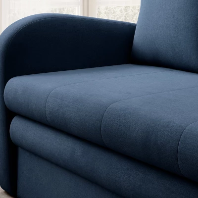 LIORAIA Zweisitzer-Schlafsofa - Dunkelblau