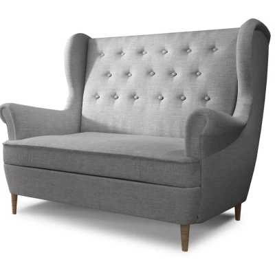 Zweisitzer-Sofa BRYN - grau