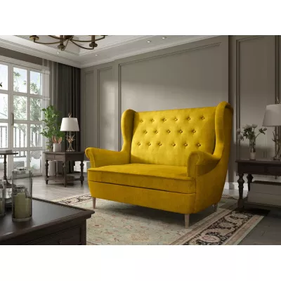 Zweisitzer-Sofa BRYN - gelb