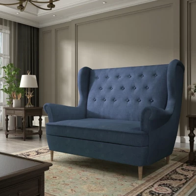 Zweisitzer-Sofa BRYN - blau