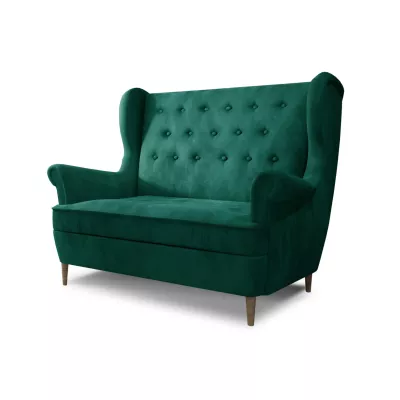 Zweisitzer-Sofa BRYN – Flaschengrün