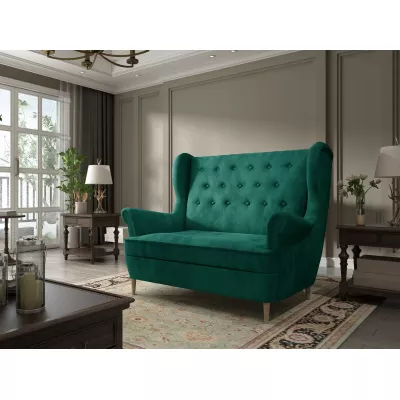 Zweisitzer-Sofa BRYN – Flaschengrün