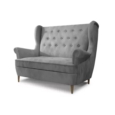 Zweisitzer-Sofa BRYN – hellgrau